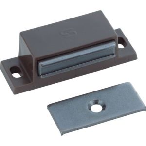 トラスコ TRUSCO トラスコ TSM-71-BR マグネットキャッチ 樹脂製 L50mm 茶 TRUSCO