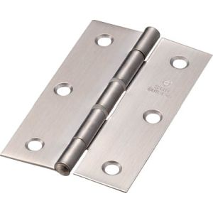 トラスコ TRUSCO トラスコ ステンレス製中厚蝶番 ナイロンリング入 全長89mm 4個入 ST-999NR-89HL