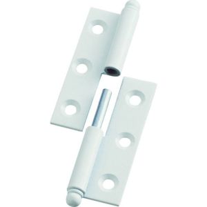 トラスコ中山 TRUSCO スチール製抜き差し蝶番 左用 (1組(袋)=2個入) 225-5040L