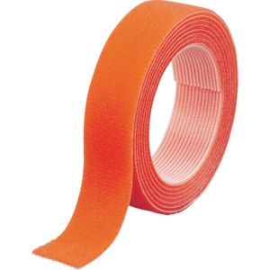トラスコ TRUSCO トラスコ MKT-2015-OR マジックバンド結束テープ 両面 幅20mm×長さ1.5m オレンジ