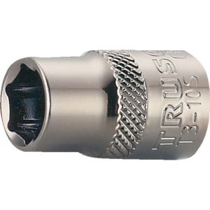 トラスコ TRUSCO トラスコ T3-13S ソケット 6角タイプ 差込角9.5 対辺13mm TRUSCO