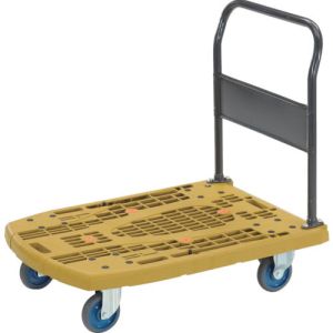 トラスコ TRUSCO トラスコ MPK-900-OG 樹脂台車 カルティオビッグ 固定 900×600 オリーブ TRUSCO メーカー直送 代引不可