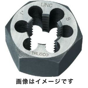 トラスコ TRUSCO トラスコ TD6-5/8UNC11 六角サラエナットダイス UNC5/8-11 TRUSCO
