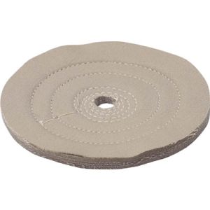 トラスコ TRUSCO トラスコ 茶カツ仕上げバフ 外径Φ100×穴径12.7mm 5個入 1箱 TTB-100-4
