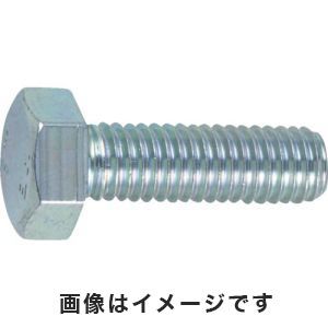 トラスコ TRUSCO トラスコ B722-1035 六角ボルト三価 白 全ネジ M10×35 6本入 TRUSCO