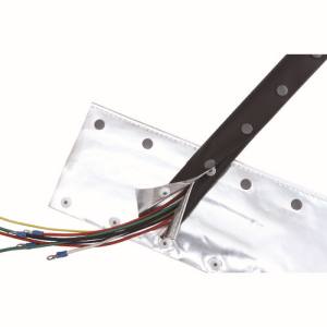 トラスコ TRUSCO トラスコ OTF-25-5-R2 電磁波シールド結束チューブ ホックタイプ 25Φ5m TRUSCO