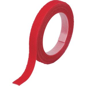 トラスコ TRUSCO トラスコ MKT-20100-R マジックバンド 結束テープ両面 幅20mm×長さ10m赤 TRUSCO