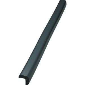 トラスコ TRUSCO トラスコ TAC08YS 安心クッション L字型 油面接着 大 1本入 ブラック TRUSCO