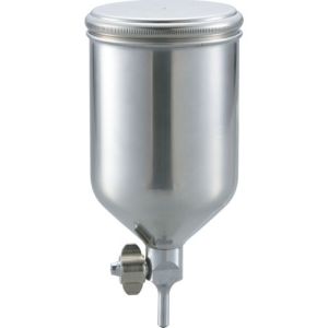 トラスコ TRUSCO トラスコ ステンレス塗料カップ 重力式用 容量0.4L 脚付 TGC-04C