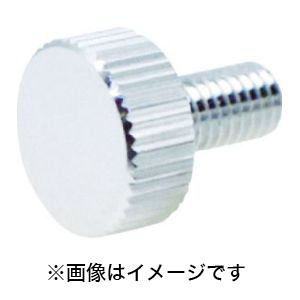 トラスコ中山 TRUSCO 装飾平小ねじ 縦目ローレット M4 Φ12 L10 1個入 DS-AB160