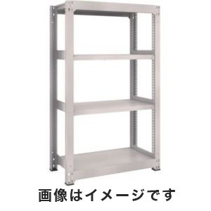 トラスコ TRUSCO トラスコ M3型中量棚 H1500 W1200 D1121 4段 ネオグレー M3-54124 NG メーカー直送 代引不可
