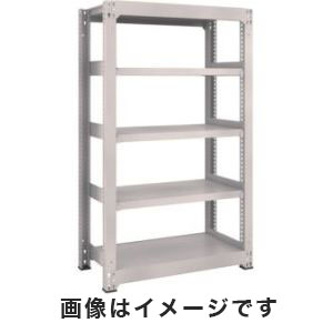トラスコ TRUSCO トラスコ M3型中量棚 H1500 W1800 D1121 5段 ネオグレー M3-56125 NG メーカー直送 代引不可