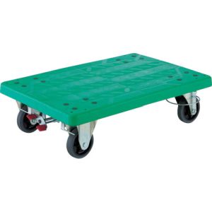 トラスコ TRUSCO トラスコ TP-815JKRS-4 グランカート 平台車 自在2輪固定2輪リングストッパー付 TRUSCO メーカー直送 代引不可 北海道 沖縄 離島不可