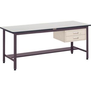 トラスコ TRUSCO トラスコ AEWP型作業台 900×600×H740 2段引出付 1台 AEWP-0960F2 メーカー直送 代引不可 北海道・沖縄・離島不可