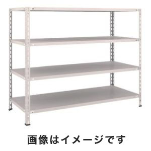 トラスコ TRUSCO トラスコ 軽量棚 中棚ボルトレス型1500×600×1200 4段 ネオグレー L45W-14 NG メーカー直送 代引不可