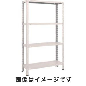 トラスコ TRUSCO トラスコ 軽量棚 中棚ボルトレス型 875×300×1500 4段 ネオグレー L53V-14 NG メーカー直送 代引不可
