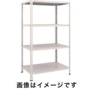 トラスコ TRUSCO トラスコ 軽量棚 中棚ボルトレス型 875×600×1500 4段 ネオグレー L53W-14 NG メーカー直送 代引不可