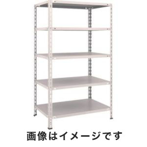 トラスコ TRUSCO トラスコ 軽量棚 中棚ボルトレス型 875×600×1500 5段 ネオグレー L53W-15 NG メーカー直送 代引不可