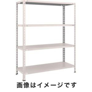 トラスコ TRUSCO トラスコ 軽量棚 中棚ボルトレス型1200×450×1500 4段 ネオグレー L54X-14 NG メーカー直送 代引不可