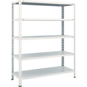 トラスコ TRUSCO トラスコ 軽量棚 中棚ボルトレス型1200×450×1500 5段 ネオグレー L54X-15 NG メーカー直送 代引不可