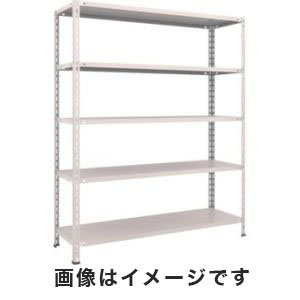 トラスコ TRUSCO トラスコ L65X-15 NG 軽量棚 中棚ボルトレス型1500×450×1800 5段 ネオグレー TRUSCO メーカー直送 代引不可