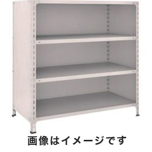 トラスコ TRUSCO トラスコ 44W-24 NG 軽量棚背板・側板付 W1200×D600×1200 4段 ネオグレー TRUSCO メーカー直送 代引不可 沖縄 離島不可