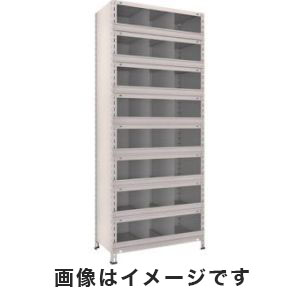 トラスコ TRUSCO トラスコ 73X-59 NG 軽量棚 縦仕切前当付 875×450×2100 3列8段 ネオグレー TRUSCO メーカー直送 代引不可 沖縄 離島不可