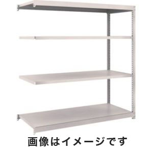 トラスコ TRUSCO トラスコ M1.5型軽中量棚 1460×595×1500 4段連結 ネオグレー M1.5-5564B NG メーカー直送 代引不可