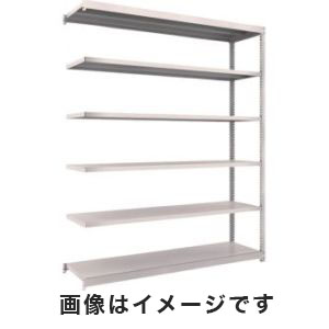 トラスコ TRUSCO トラスコ M1.5型軽中量棚 1760×445×2100 6段連結 ネオグレー M1.5-7646B NG メーカー直送 代引不可