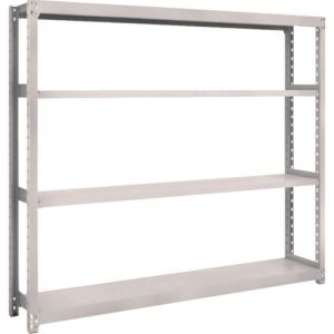 トラスコ TRUSCO トラスコ M2型軽中量棚 1760×300×H1500 4段 単体 ネオグレー M2-5634 NG メーカー直送 代引不可
