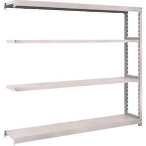 トラスコ TRUSCO トラスコ M2型軽中量棚 1760×300×H1500 4段 連結 ネオグレー M2-5634B NG メーカー直送 代引不可