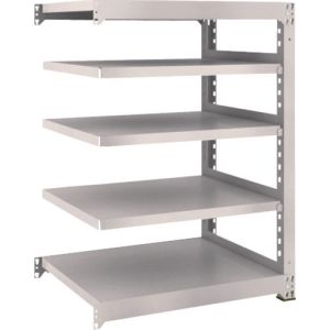 トラスコ TRUSCO トラスコ M3型中量棚 900×721×H1200 5段 連結 ネオグレー M3-4375B NG メーカー直送 代引不可