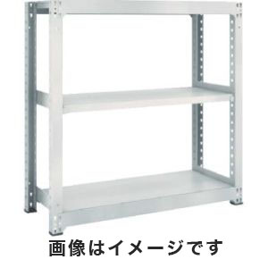 トラスコ TRUSCO トラスコ M3型中量棚 1500×721×H1200 3段 単体 ネオグレー M3-4573 NG メーカー直送 代引不可