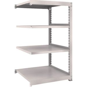 トラスコ TRUSCO トラスコ M3型中量棚 900×921×H1500 4段 連結 ネオグレー M3-5394B NG メーカー直送 代引不可