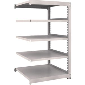 トラスコ TRUSCO トラスコ M3型中量棚 900×921×H1500 5段 連結 ネオグレー M3-5395B NG メーカー直送 代引不可