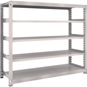 トラスコ TRUSCO トラスコ M3型中量棚 1800×571×H1500 5段 単体 ネオグレー M3-5665 NG メーカー直送 代引不可