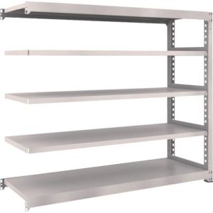 トラスコ TRUSCO トラスコ M3型中量棚 1800×571×H1500 5段 連結 ネオグレー M3-5665B NG メーカー直送 代引不可