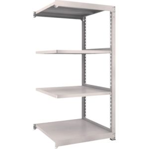 トラスコ TRUSCO トラスコ M3型中量棚 900×921×H1800 4段 連結 ネオグレー M3-6394B NG メーカー直送 代引不可