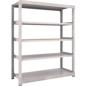 トラスコ TRUSCO トラスコ M3型中量棚 1500×571×H1800 5段 単体 ネオグレー M3-6565 NG メーカー直送 代引不可