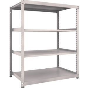 トラスコ TRUSCO トラスコ M3型中量棚 1500×921×H1800 4段 単体 ネオグレー M3-6594 NG メーカー直送 代引不可