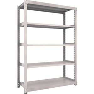 トラスコ TRUSCO トラスコ M3型中量棚 1500×571×H2100 5段 単体 ネオグレー M3-7565 NG メーカー直送 代引不可