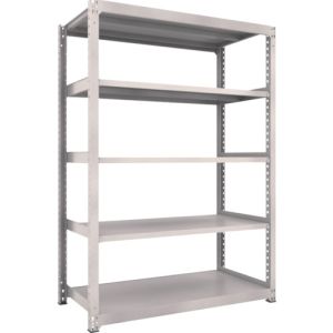 トラスコ TRUSCO トラスコ M3型中量棚 1500×721×H2100 5段 単体 ネオグレー M3-7575 NG メーカー直送 代引不可