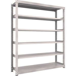トラスコ TRUSCO トラスコ M3型中量棚 1800×471×H2100 6段 単体 ネオグレー M3-7656 NG メーカー直送 代引不可