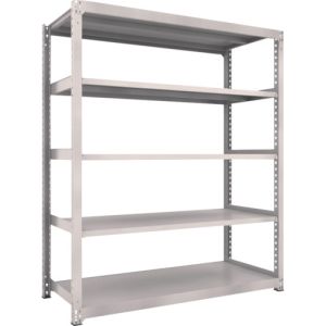 トラスコ TRUSCO トラスコ M3型中量棚 1800×721×H2100 5段 単体 ネオグレー M3-7675 NG メーカー直送 代引不可