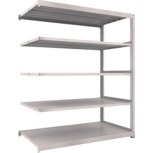 トラスコ TRUSCO トラスコ M3型中量棚 1800×921×H2100 5段 連結 ネオグレー M3-7695B NG メーカー直送 代引不可
