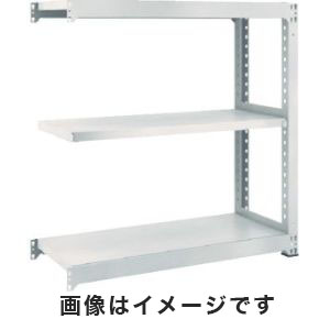 トラスコ TRUSCO トラスコ M5型中量棚 900×721×H1200 3段 連結 ネオグレー M5-4373B NG メーカー直送 代引不可