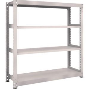 トラスコ TRUSCO トラスコ M5型中量棚 1500×471×H1500 4段 単体 ネオグレー M5-5554 NG メーカー直送 代引不可