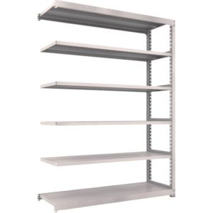トラスコ TRUSCO トラスコ M3型中量棚 1800×571×H2400 6段 連結 ネオグレー M3-8666B NG メーカー直送 代引不可