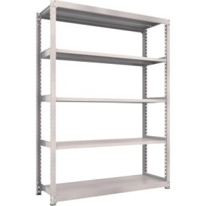 トラスコ TRUSCO トラスコ M3型中量棚 1800×571×H2400 5段 単体 ネオグレー M3-8665 NG メーカー直送 代引不可