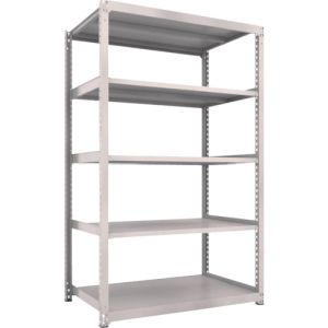 トラスコ TRUSCO トラスコ M3型中量棚 1500×921×H2400 5段 単体 ネオグレー M3-8595 NG メーカー直送 代引不可